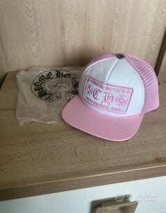 Cappello Trucker Rosa/Bianco